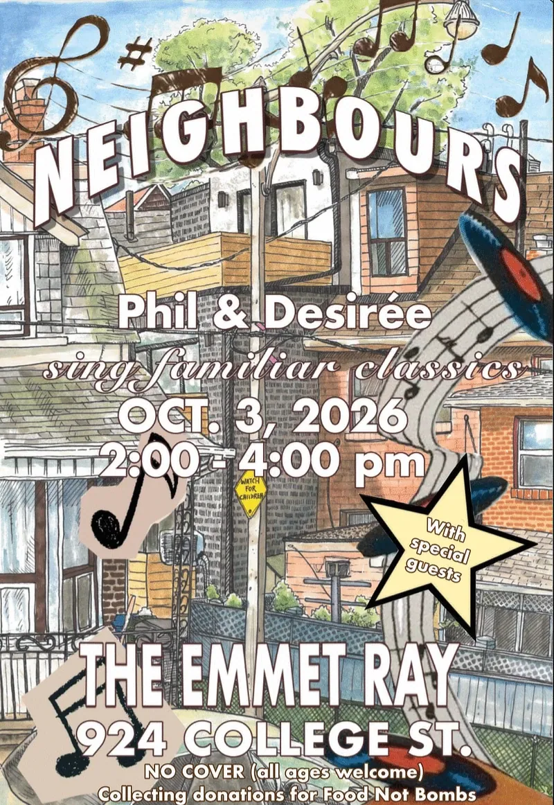 Neighbours, Phil & Desirée Sing Familiar Classics à The Emmet Ray
