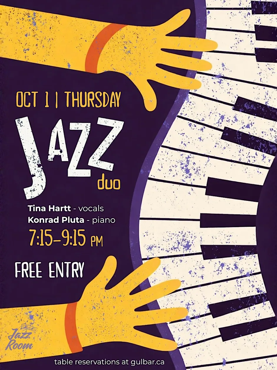 Jazz Room: Tina Hartt & Konrad Pluta (NO COVER) à GULBAR