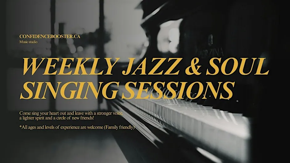 Weekly Jazz & Soul Singing Sessions - EVERY WEDNESDAY - 7 pm to 9 pm à 109A Fourth Ave