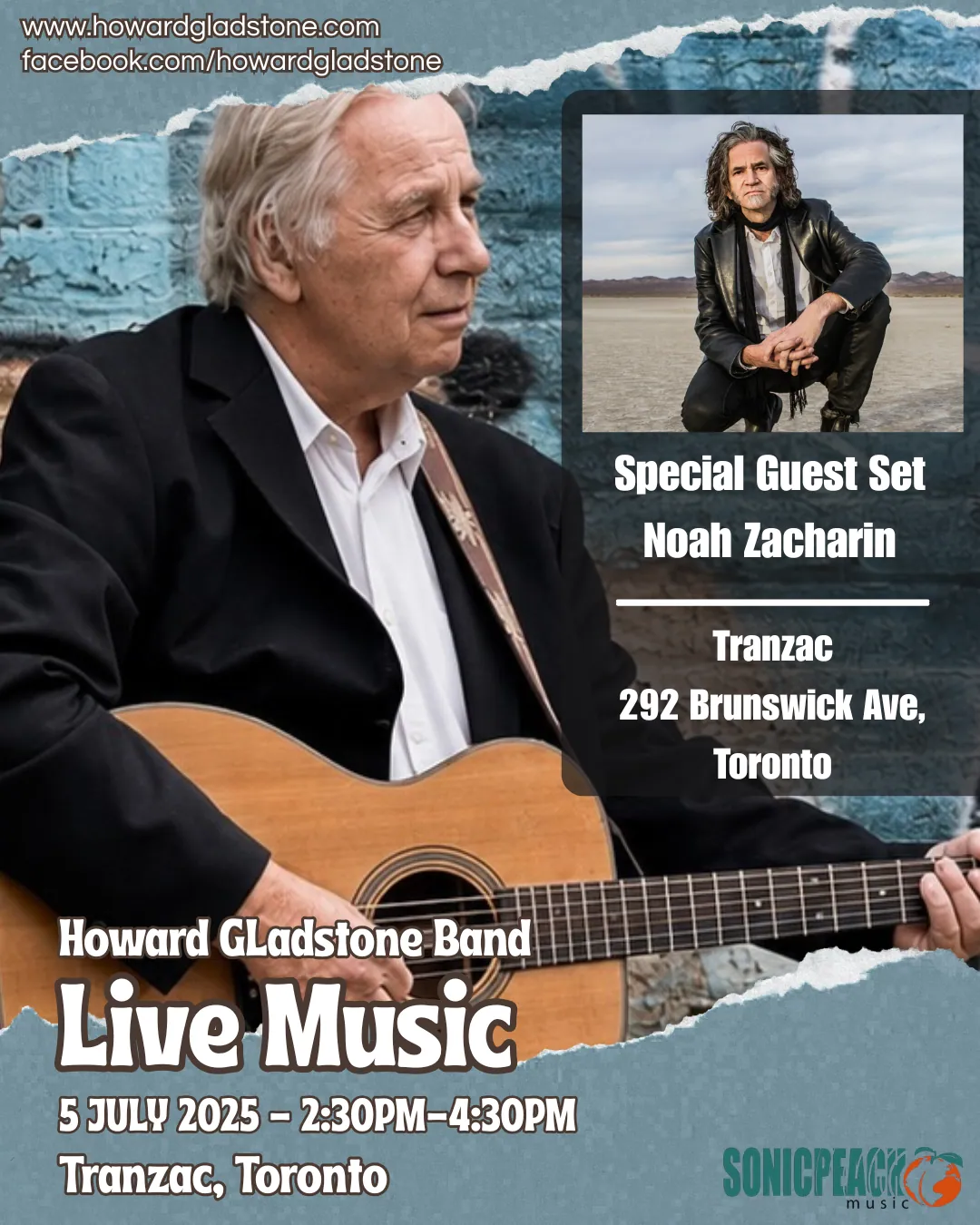 Howard Gladstone Trio à Tranzac