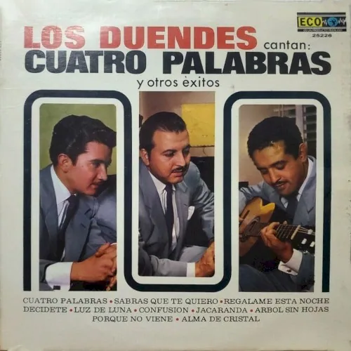 Cuatro palabras album cover