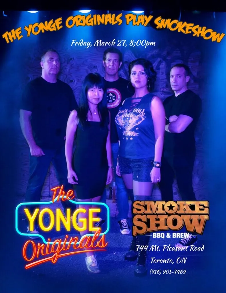 Halloween Party W/Yonge Originals at Smokeshow BBQ and Brew
