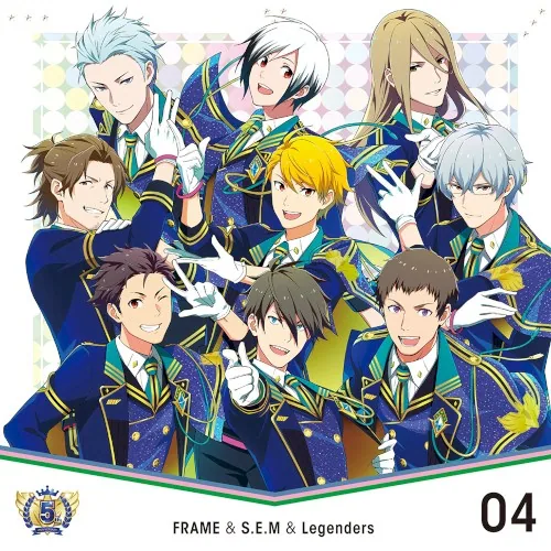 Portada de THE IDOLM@STER SideM 5th ANNIVERSARY DISC 04 FRAME & S.E.M & Legenders