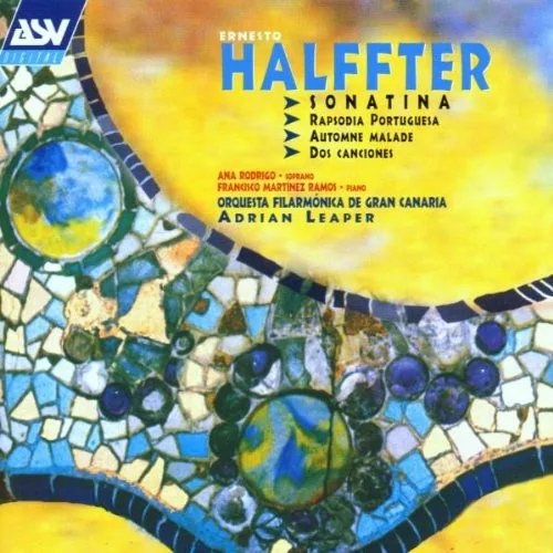 Portada de Sonatina / Rapsodia portuguesa / Automne malade / Dos canciones