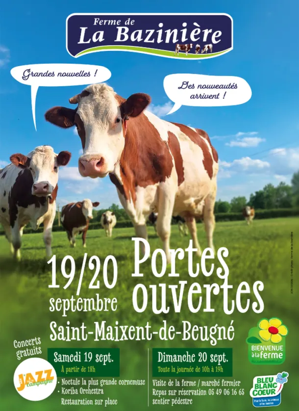 Ferme de la Bazinière · Saint-Maixent-de-Beugné