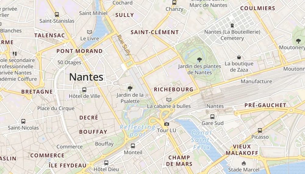 Nantes Centre et Quartiers