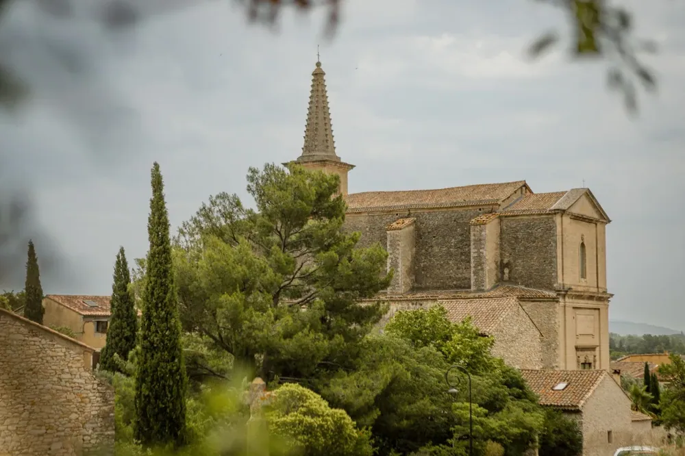 Place de l'église · Saint-Clément-sur-Durance