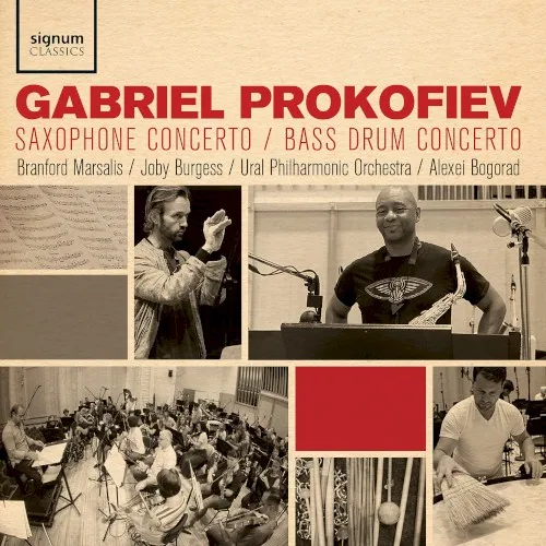Saxophone Concerto / Bass Drum Concerto album cover