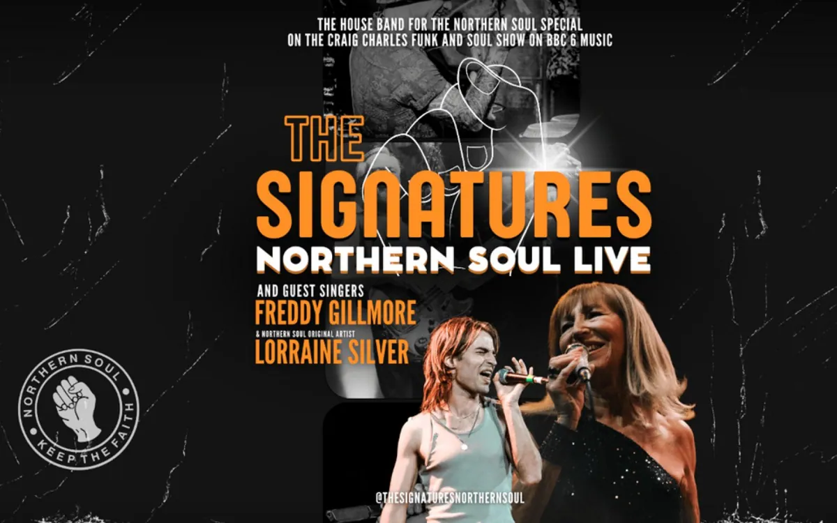 Northern Soul Live - The Signatures with special guest Lorraine Silver at The Stables