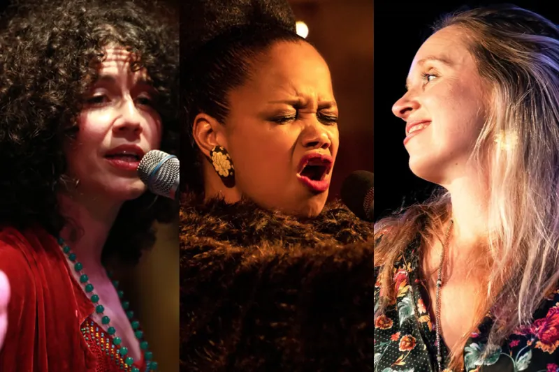 The Divas: Rachel Sutton, Lily Dior & Vimala Rowe at 606 Club