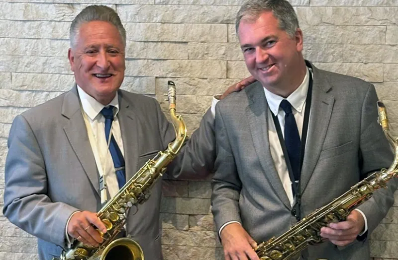 Ray Gelato & Simon Spillett at 606 Club