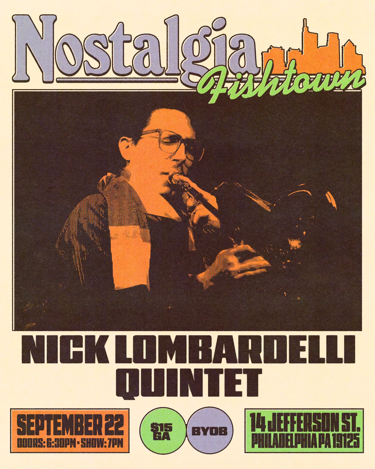 Nick Lombardelli Quintet at Nostalgia Fishtown