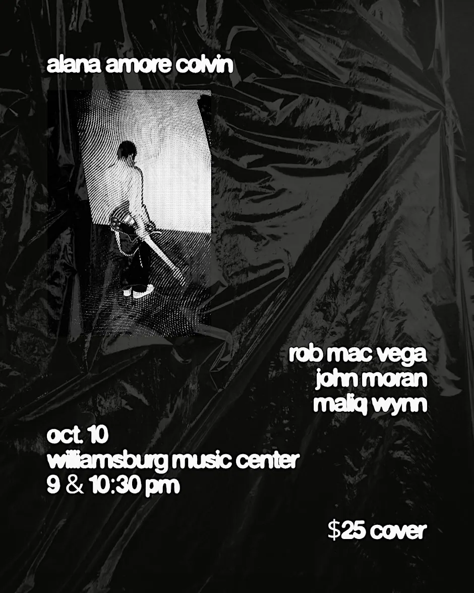 Alana Colvin Live! at 367 Bedford Ave