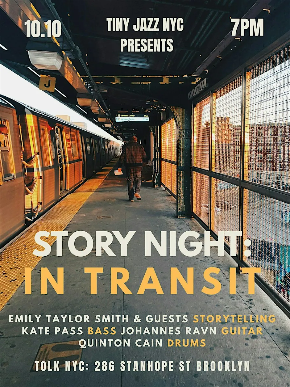 Tiny Jazz Story Night: In Transit at T.O.L.K.