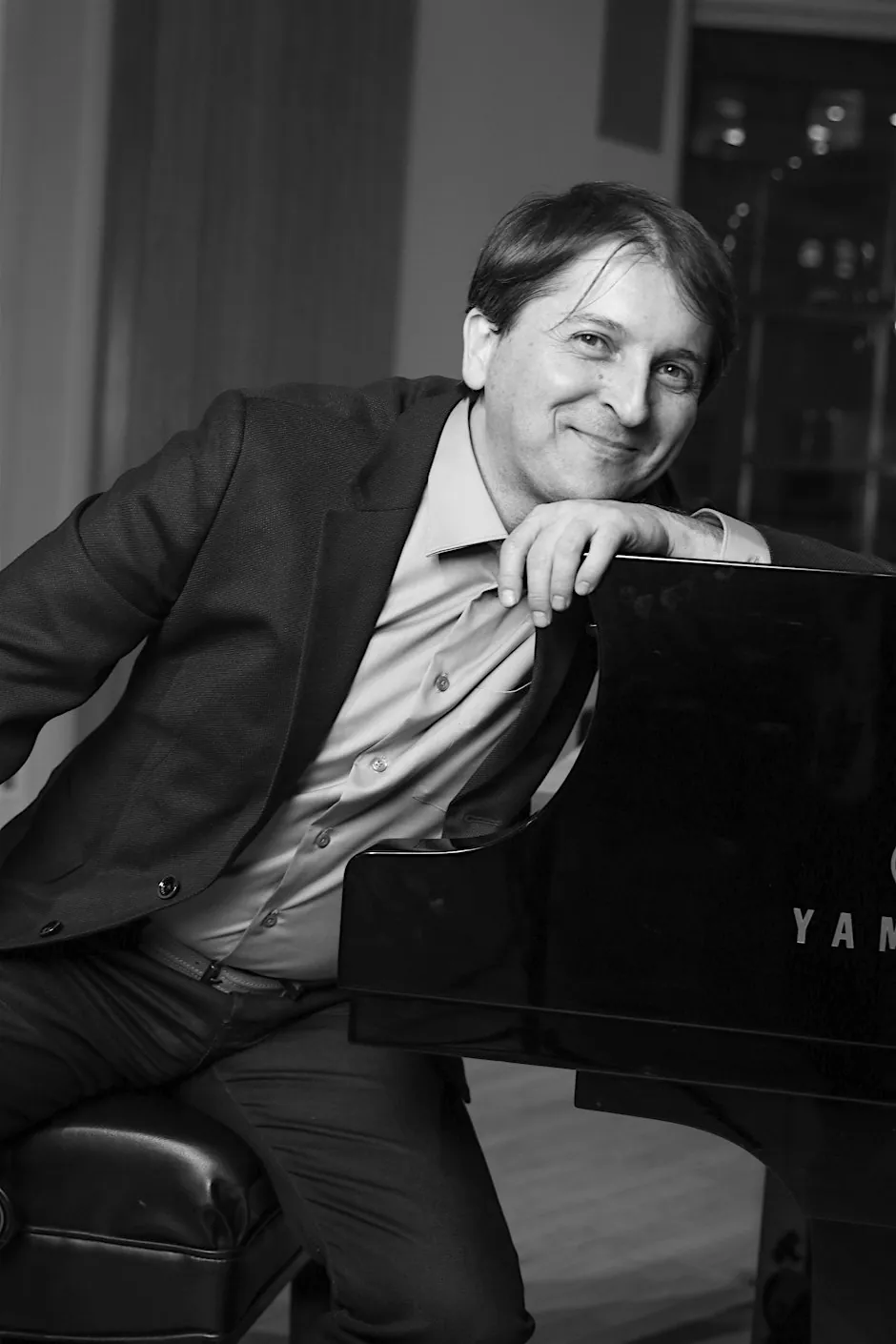 Tamir Hendelman- Solo Piano at Jazz at the G in LA at 426 Canyon Vista Dr