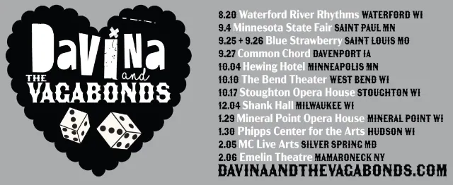 Davina and the Vagabonds at Shank Hall