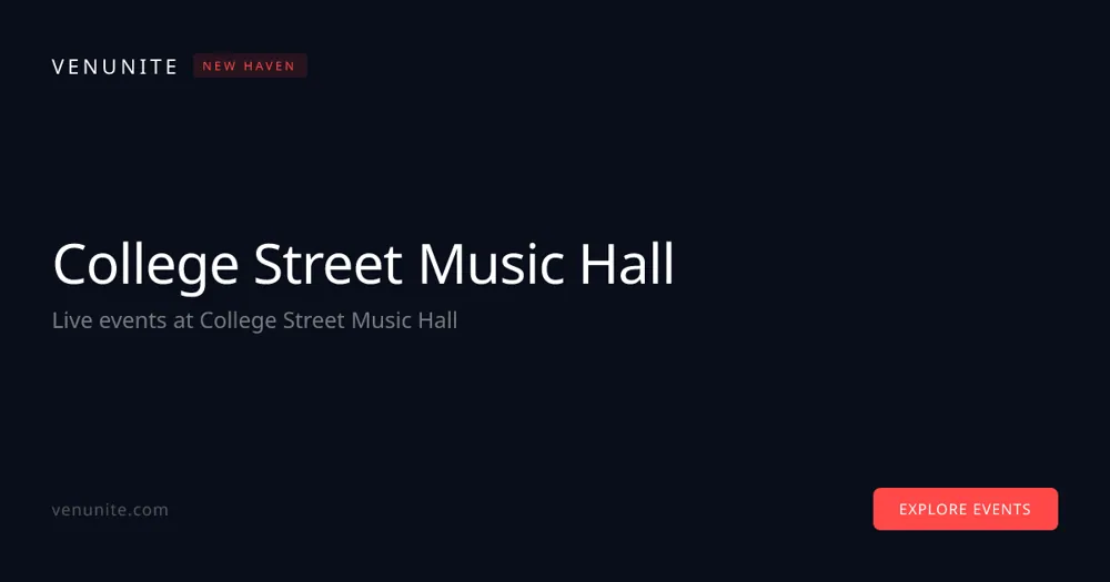 College Street Music Hall