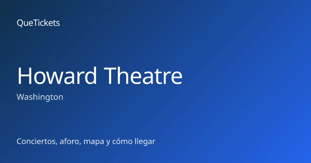 Howard Theatre